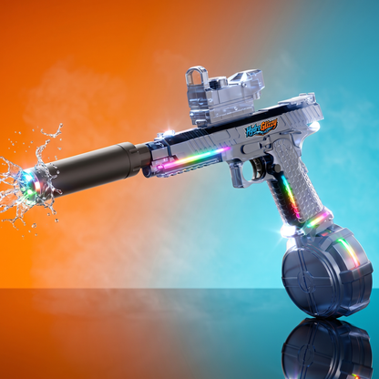 Pistola de Agua Eléctrica Con Luces