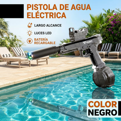 Pistola de Agua Eléctrica Con Luces